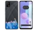 Funda Silicona Transparente para TCL 406 diseño Hipo Dibujos