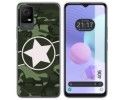 Funda Silicona para TCL 406 diseño Camuflaje 01 Dibujos