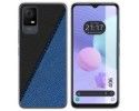 Funda Silicona para TCL 406 diseño Cuero 02 Dibujos