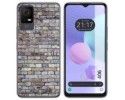 Funda Silicona para TCL 406 diseño Ladrillo 02 Dibujos