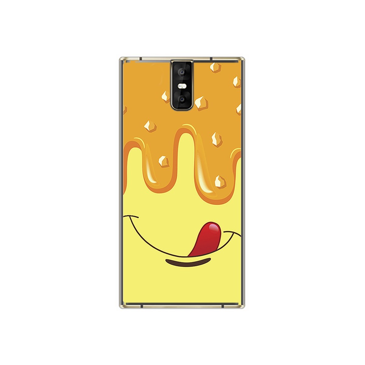 Funda Gel Tpu para Oukitel K3 Diseño Helado Vainilla Dibujos