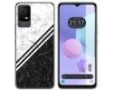 Funda Silicona para TCL 406 diseño Mármol 01 Dibujos