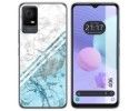Funda Silicona para TCL 406 diseño Mármol 02 Dibujos