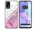 Funda Silicona para TCL 406 diseño Mármol 03 Dibujos