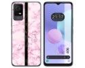 Funda Silicona para TCL 406 diseño Mármol 04 Dibujos