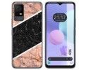Funda Silicona para TCL 406 diseño Mármol 07 Dibujos