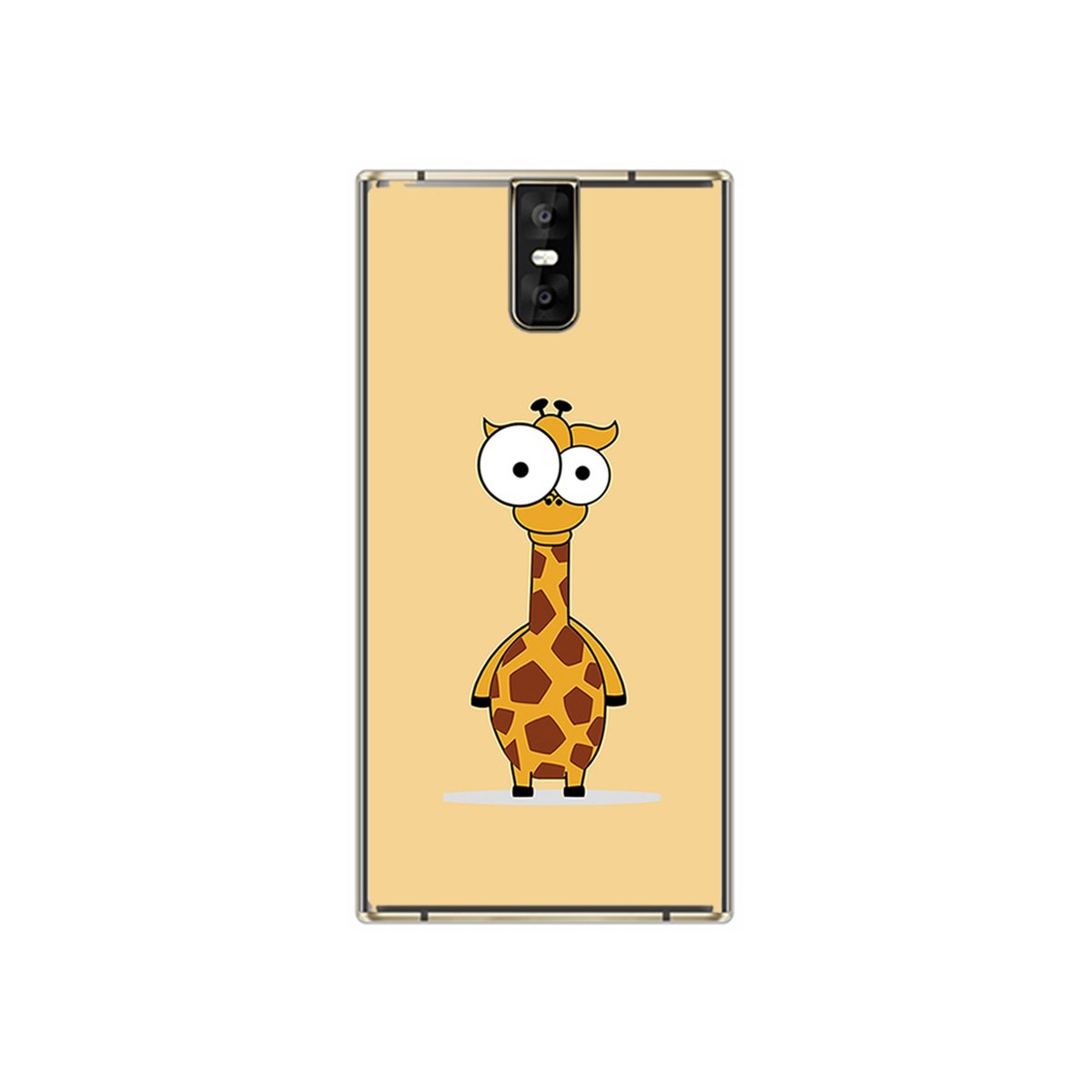 Funda Gel Tpu para Oukitel K3 Diseño Jirafa Dibujos