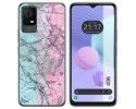 Funda Silicona para TCL 406 diseño Mármol 08 Dibujos
