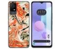 Funda Silicona para TCL 406 diseño Mármol 12 Dibujos