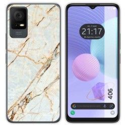 Funda Silicona para TCL 406 diseño Mármol 13 Dibujos