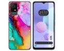 Funda Silicona para TCL 406 diseño Mármol 15 Dibujos