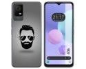 Funda Silicona para TCL 406 diseño Barba Dibujos
