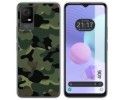Funda Silicona para TCL 406 diseño Camuflaje Dibujos