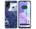 Funda Silicona para TCL 406 diseño Circuito Dibujos