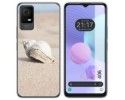 Funda Silicona para TCL 406 diseño Concha Dibujos
