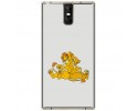 Funda Gel Tpu para Oukitel K3 Diseño Leones Dibujos