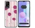 Funda Silicona para TCL 406 diseño Flores Vintage Dibujos