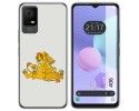 Funda Silicona para TCL 406 diseño Leones Dibujos