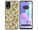 Funda Silicona para TCL 406 diseño Sand Camuflaje Dibujos