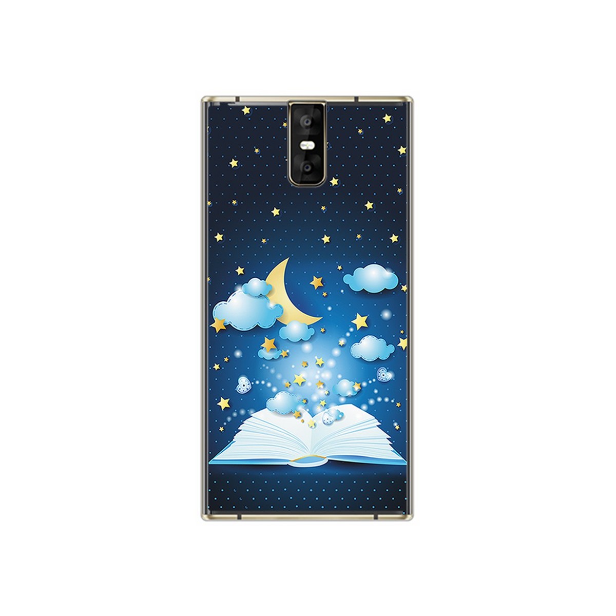 Funda Gel Tpu para Oukitel K3 Diseño Libro Cuentos Dibujos