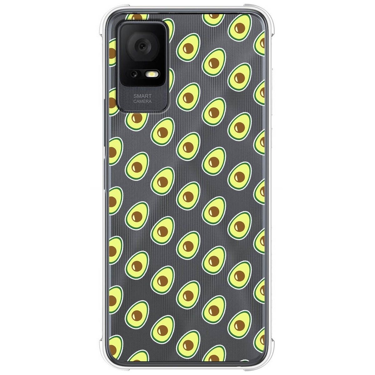 Funda Silicona Antigolpes para TCL 406 diseño Aguacate Dibujos