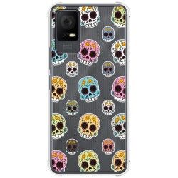 Funda Silicona Antigolpes para TCL 406 diseño Catrina Dibujos