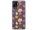 Funda Silicona Antigolpes para TCL 406 diseño Dulces 01 Dibujos