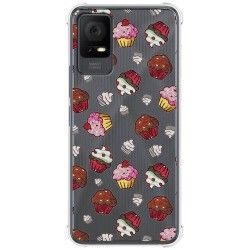 Funda Silicona Antigolpes para TCL 406 diseño Muffins Dibujos