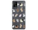 Funda Silicona Antigolpes para TCL 406 diseño Perros Dibujos
