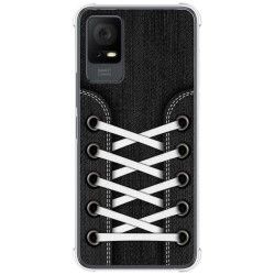 Funda Silicona Antigolpes para TCL 406 diseño Zapatillas 02 Dibujos