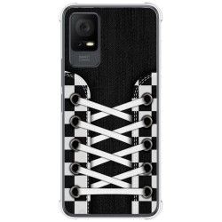 Funda Silicona Antigolpes para TCL 406 diseño Zapatillas 03 Dibujos