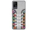 Funda Silicona Antigolpes para TCL 406 diseño Zapatillas 04 Dibujos