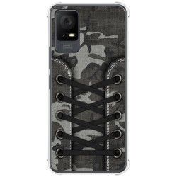 Funda Silicona Antigolpes para TCL 406 diseño Zapatillas 15 Dibujos