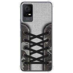 Funda Silicona Antigolpes para TCL 406 diseño Zapatillas 16 Dibujos