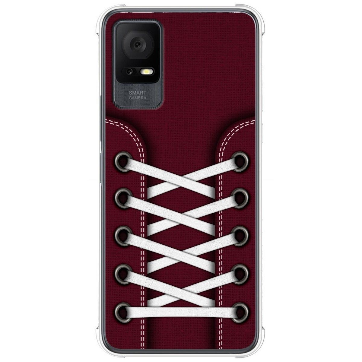 Funda Silicona Antigolpes para TCL 406 diseño Zapatillas 17 Dibujos