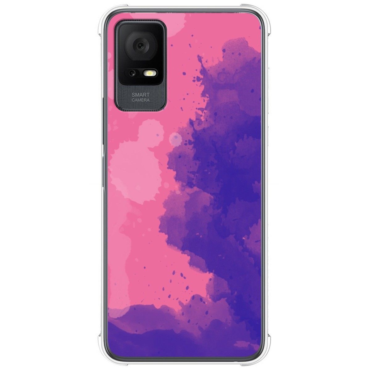 Funda Silicona Antigolpes para TCL 406 diseño Acuarela 07 Dibujos