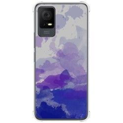 Funda Silicona Antigolpes para TCL 406 diseño Acuarela 09 Dibujos