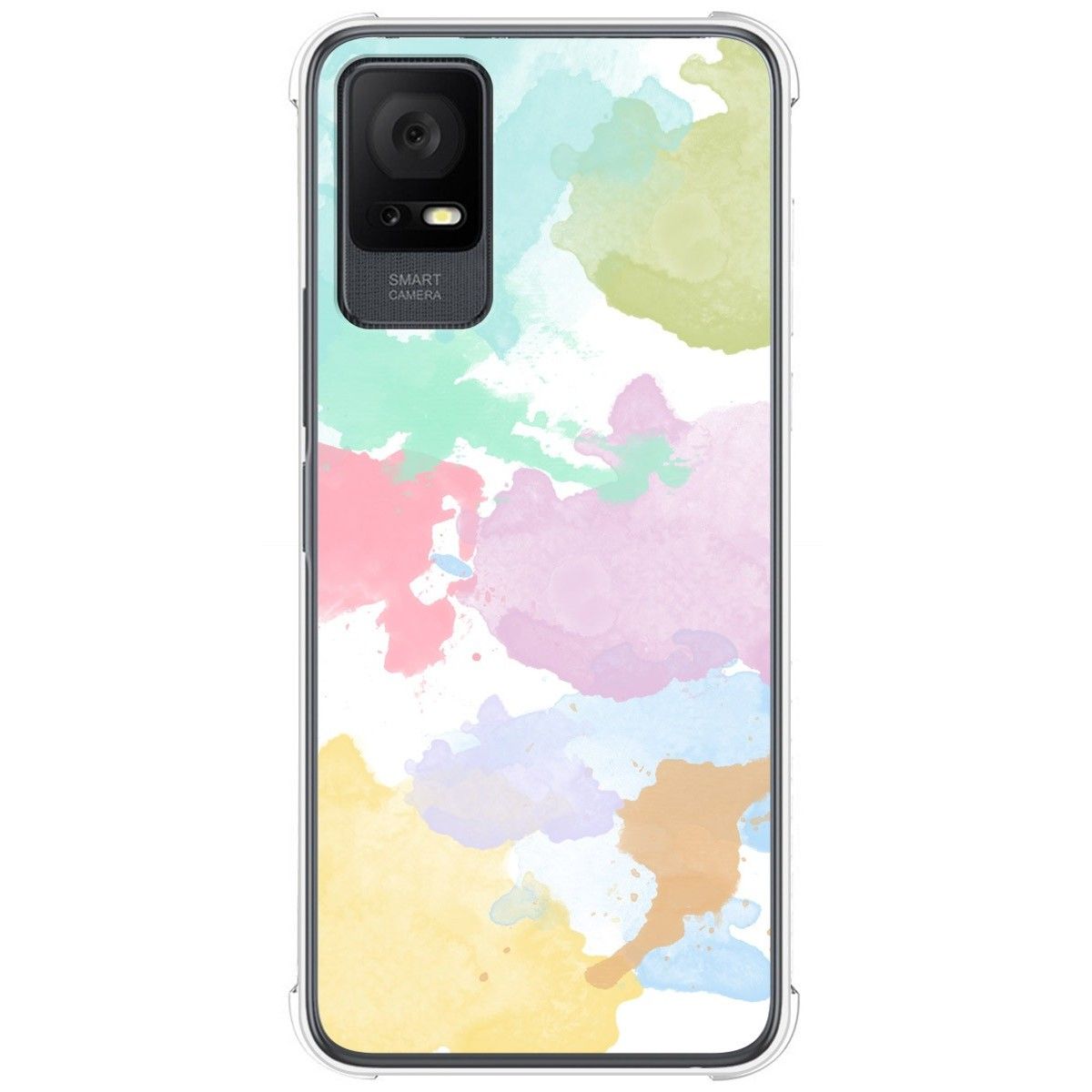 Funda Silicona Antigolpes para TCL 406 diseño Acuarela 11 Dibujos