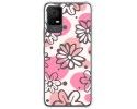 Funda Silicona Antigolpes para TCL 406 diseño Flores 09 Dibujos