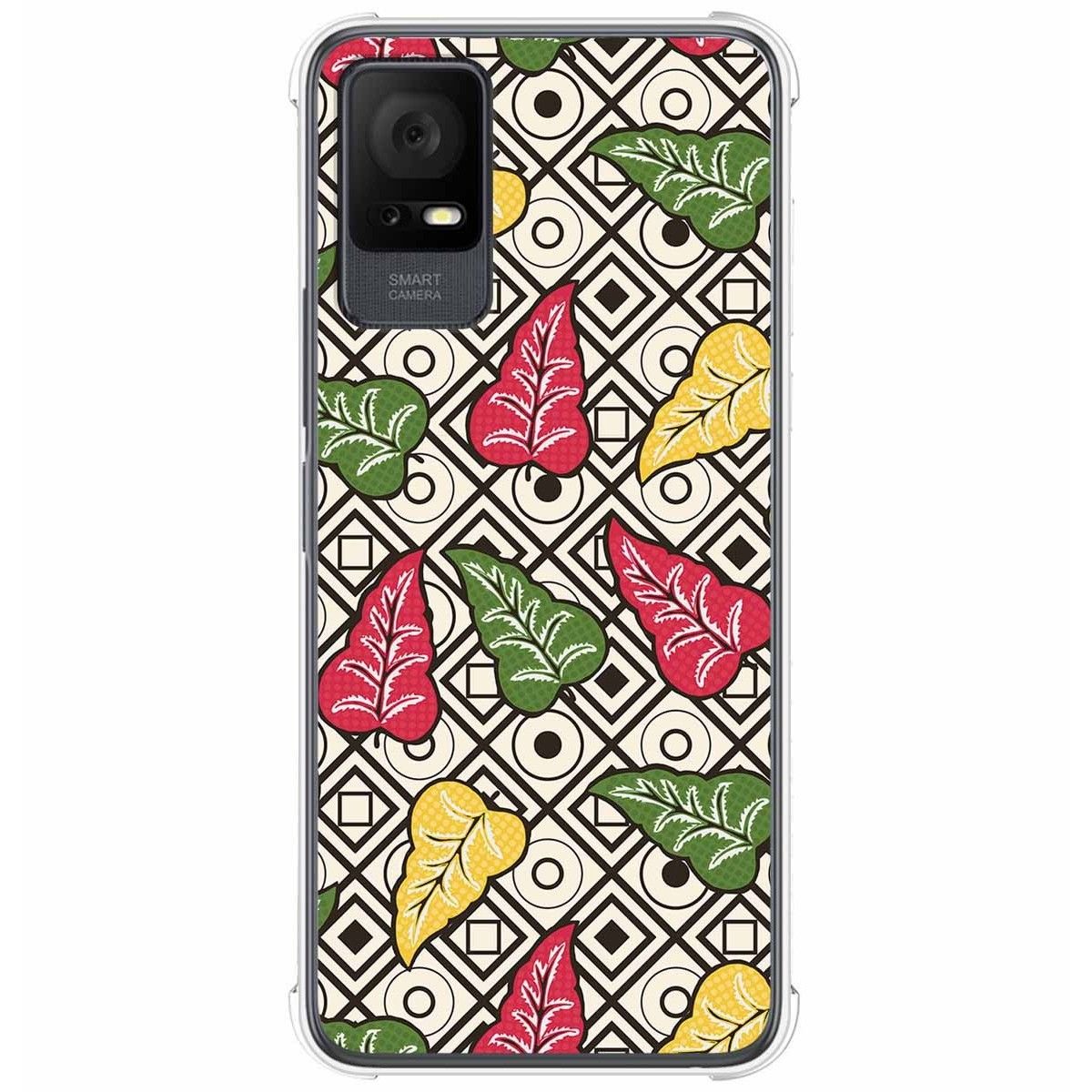 Funda Silicona Antigolpes para TCL 406 diseño Flores 11 Dibujos