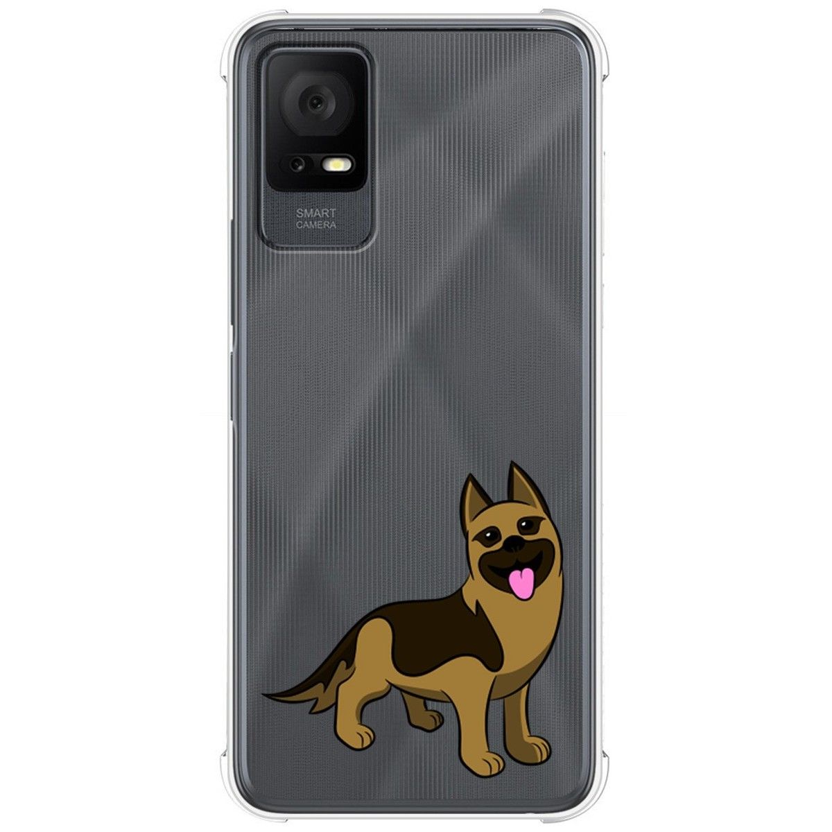 Funda Silicona Antigolpes para TCL 406 diseño Perros 03 Dibujos