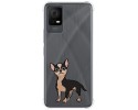 Funda Silicona Antigolpes para TCL 406 diseño Perros 05 Dibujos
