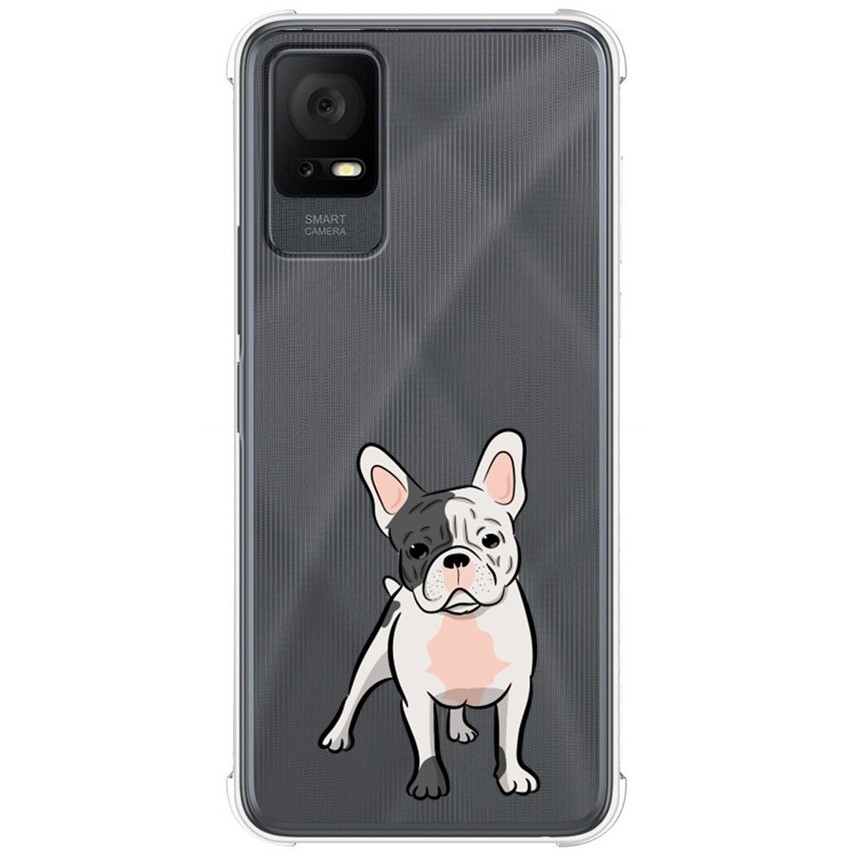 Funda Silicona Antigolpes para TCL 406 diseño Perros 06 Dibujos