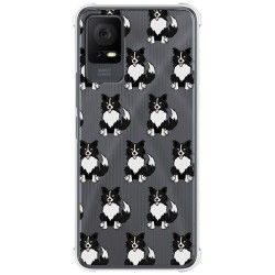 Funda Silicona Antigolpes para TCL 406 diseño Perros 07 Dibujos