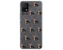 Funda Silicona Antigolpes para TCL 406 diseño Perros 11 Dibujos