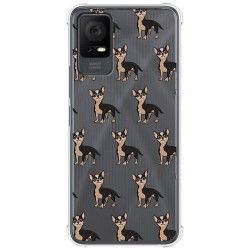 Funda Silicona Antigolpes para TCL 406 diseño Perros 11 Dibujos