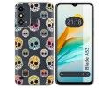 Funda Silicona para Zte Blade A53 diseño Catrina Dibujos