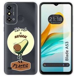 Funda Silicona para Zte Blade A53 diseño Culo Natural Dibujos