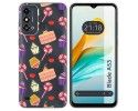 Funda Silicona para Zte Blade A53 diseño Dulces 01 Dibujos