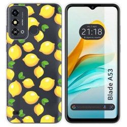 Funda Silicona para Zte Blade A53 diseño Limones Dibujos